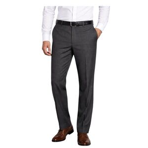GAP NWT gray tailored straight leg dress pants men’s 36 x 30